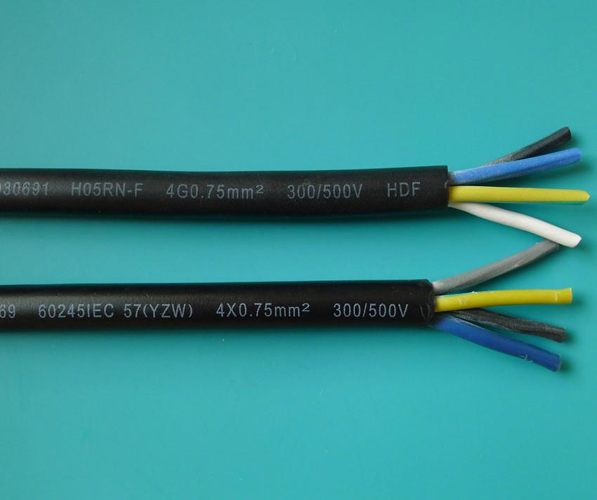300/500V轻型橡套电缆-YZW